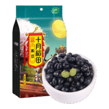 plus会员、需首购：十月稻田 黑豆 2斤 无染色 可打豆浆 东北 五谷 杂粮 粗粮 真空大米伴侣11.03元