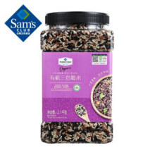 Member'sMark有机三色糙米2.1kg*1罐47.76元