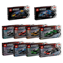 618预售：LEGO 乐高 F1 赛车拼装积木 10支车队 合集套装1479元 包邮（定金100元，可用大促神券）