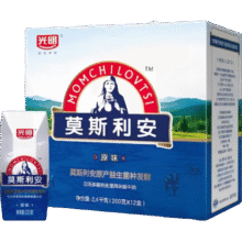 光明莫斯利安原味酸牛奶整箱200g*12【临期清仓】22.07元包邮