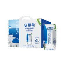 伊利安慕希希腊风味早餐酸奶原味205g*16盒 礼盒装【2月产】39.9元 (月销1w+)