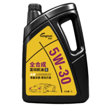 龙润润滑油 全合成汽机油 发动机润滑油 5W-30 SN级 4L 汽车保养73.8元 (券后省0.9,月销1000+)