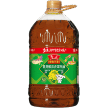 鲁花 食用油 香飘万家系列 低芥酸浓香菜籽油 6.09L79.98元