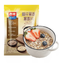 西麦 EAMILD 西麦 高纤黑麦燕麦片1000g?袋10.4元