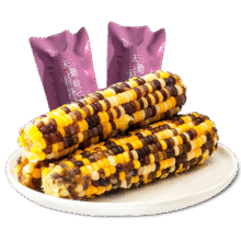 PLUS会员：天勤粒粒净 有机彩花糯玉米8穗*220g16.15元