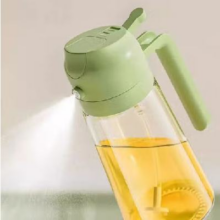 京喜 玻璃喷油壶瓶 家用雾化喷油瓶 白色 470ml3.49元