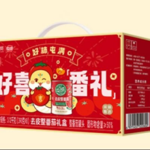 15点开始：屯河京觅联名 去皮整番茄礼盒装390g*839.9元