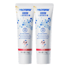 恐龙医生（PROTEFIX）儿童牙膏3-6-12岁含氟防蛀宝宝牙膏牙刷小孩换牙期清洁旅行装10g1.8元（需领券）