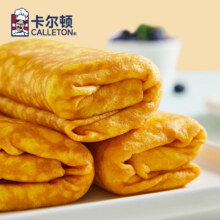 卡尔顿 蛋皮吐司蛋糕面包整箱 420g5包*3件39.1元（需领券，合13.03元/件）