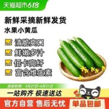天猫超市 山东寿光新鲜水果小黄瓜 净重2260g14.03元包邮（3.1元/斤）