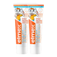 ELMEX【精选】艾美适进口0-6岁儿童牙膏含氟防蛀易洁净低泡2支x50ml 0-6岁儿童牙膏69.8元 (券后省20)