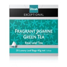 临期：迪尔玛（Dilmah）斯里兰卡进口 英式茉莉绿茶 袋泡茶 三角包20袋/盒（25/12）9.68元包邮