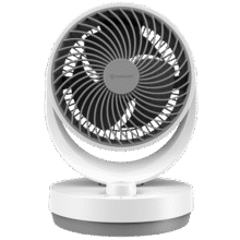 艾美特（AIRMATE）空气循环扇桌面台式小风扇家用电风扇卧室厨房客厅可用遥控摇头电扇轻音空调伴侣 CA15-R27【遥控款】149元