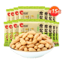 88会员：洽洽 椒盐酒鬼花生 15g*15袋2.62元+淘金币0.89元