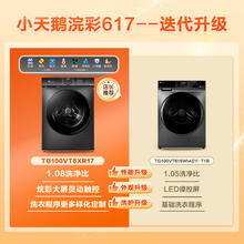 限地区：小天鹅 浣彩系列 TG100VT6XR17 滚筒洗衣机 10kg 金属钛券后856.5元