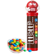 M&M'S 牛奶巧克力豆 小筒装 28g概率券后5.36元（需用券）