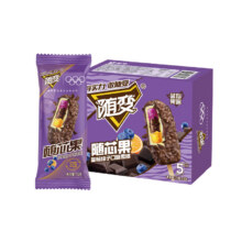 需凑单：蒙牛随变随芯果蓝莓橙子味雪糕75g*5支*764.1元（合9.16元/件）