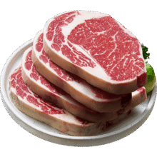 万馨沃牛阿根廷安格斯谷饲原切眼肉牛排厚切1KG轻食健身牛肉 王品集团旗下159.9元 (券后省10,月销8000+)