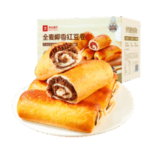 需首购：良品铺子 全麦红豆沙面包 800g16.8元（需领券）