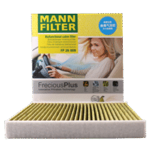 曼牌（MANNFILTER）空调滤清器空调滤芯格FP26009高尔夫嘉旅A3朗逸迈腾凌渡明锐途观L108.4元 (券后省0.7)