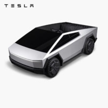 特斯拉（Tesla）官方 Cybertruck 儿童车后轮驱动电子制动装置可调节座椅玩具车 Cybertruck 儿童车7190元（需领券）