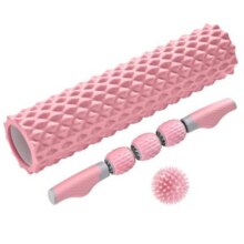 泡沫轴滚轴肌肉放松瘦腿狼牙按摩棒瘦腿滚轮家用按摩器琅琊瑜伽柱29.9元