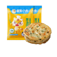 皇家小虎老上海葱油饼早餐半成品食品手抓饼葱花饼千层面皮速冻 20片 此选项发普通快递 【顺丰/JDL发货】23.9元