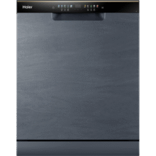 海尔（Haier）独立式安装洗碗机W30 14套大容量 一级水效 升降碗篮 智能开门速干EYBW142286GGU1家电国家补贴3299元 (月销2000+)