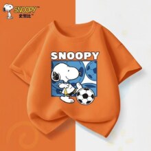 SNOOPY 男女儿童A类100%纯棉T恤 *3件37.7元（合12.57元/件）