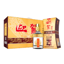 迎驾贡酒 金星 浓香型白酒 52度 520ml*4瓶 整箱装 端午节礼物348.28元（需plus会员，需领券）