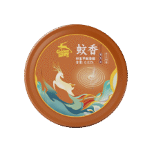 金鹿（Goldeer 1981）蚊香檀香型线香20圈/筒熏香家用驱蚊灭蚊香薰防蚊盘式盘香2.8元叠加红包更便宜