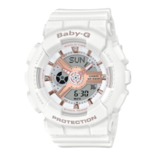 卡西欧（CASIO）手表女BABY-G个性运动学生电子日韩表送女友礼物BA-110XRG-7A880元 (券后省10)