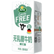 plus会员：阿尔乐（Arla）德国进口 无乳糖牛奶 200ml*24 乳糖不耐人群适用 0蔗糖易吸收185.93元（合92.97元/件）