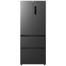 PLUS会员、国补：TCL 407升一级能效双变频法式多门四开门家用大容量电冰箱超薄嵌入式 风冷无霜1393.12元（需领券）