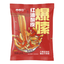 西皮仕 红油麻酱凉皮 390g/袋