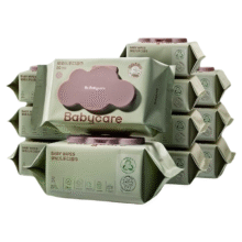 88vip-babycare婴幼儿湿巾80抽×12包74.9元