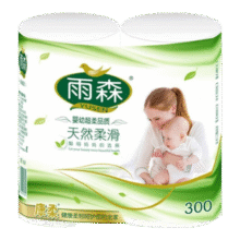 京喜自营 雨森 妇婴卷纸 150gX2卷【300g】 *2件4.5元包邮（2.25元/件）