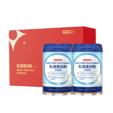 京东京造 乳清蛋白粉600g*2罐礼盒 超99%乳清补充蛋白质营养成人中老年336元 (券后省20,月销1w+)