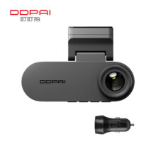 618预售：DDPAI 盯盯拍 N2 可视化行车记录仪 点烟器取电 标配版134.1元 包邮（定金10元，立减20元，多重优惠+赠64GB存储卡）
