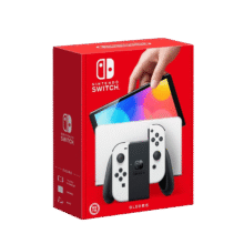 任天堂 Nintendo 游戏机 Switch NS港版OLED版游戏主机 配白色Joy-Con 便携游戏 OLED白色1546.8元包邮