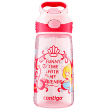 contigo 美国康迪克 儿童吸管水杯 便携水杯户外运动创意 塑料杯子450ml 汽车总动员 450ml89元 (券后省10)