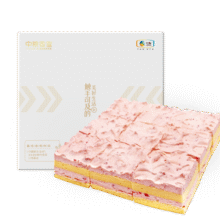 中粮香雪（COFCOXIANGXUE）草莓慕斯蛋糕 动物奶油西式糕点网红休闲下午茶聚会蛋糕95g*979元 (券后省20,月销3000+)