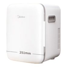 限地区、plus:美的（Midea）车载冰箱【国家补贴】10L迷你车家两用储奶母乳冷藏加热美妆冰箱230.77元（需领券）