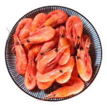 禧美海产加拿大熟冻北极甜虾1斤/袋 65-85只 (MSC认证) 即食 端午聚餐49.9元 (券后省150,月销1w+)