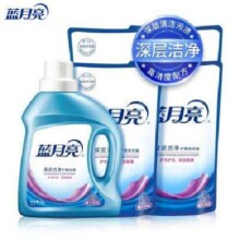 蓝月亮【店铺主推】蓝月亮洗衣液10斤套装 1kg瓶*1瓶+1kg袋*4 薰衣草香 洁净10斤套装41.9元（需领券）