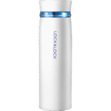 乐扣乐扣（LOCK&LOCK）不锈钢情侣学生保温杯菲特旋转盖轻量杯450ml白蓝 LHC4131WB85元 (月销2000+)