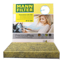 曼牌（MANNFILTER）空调滤清器空调滤芯空格FP21003思域CR-V/UR-V/XR-V缤智锋范飞度74.8元 (券后省0.7)