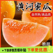 淘宝买菜 黄河蜜瓜 单果400g+/净重4.5-5斤17.3元包邮