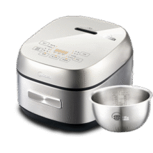 美的（Midea）电饭煲【0涂层】4L母婴级不锈钢内胆电饭锅特设宝宝面条煮粥IH智能饭煲 316L一级能效 商场同款 【锁水抗粘技术】MB-CFB4065S/ 4L1299元