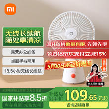 米家 MIJIA ZMYDFS01DM 桌面移动风扇93.33元